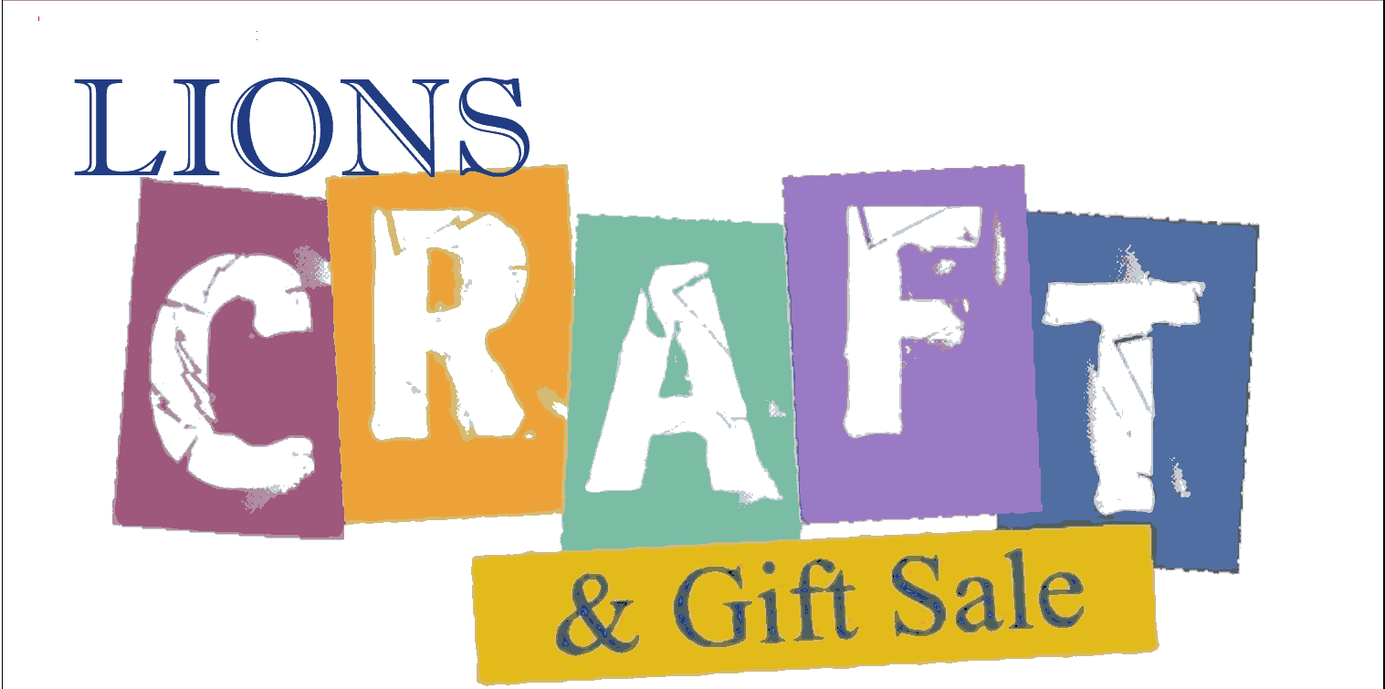 Lions Craft & Give Sale logo
