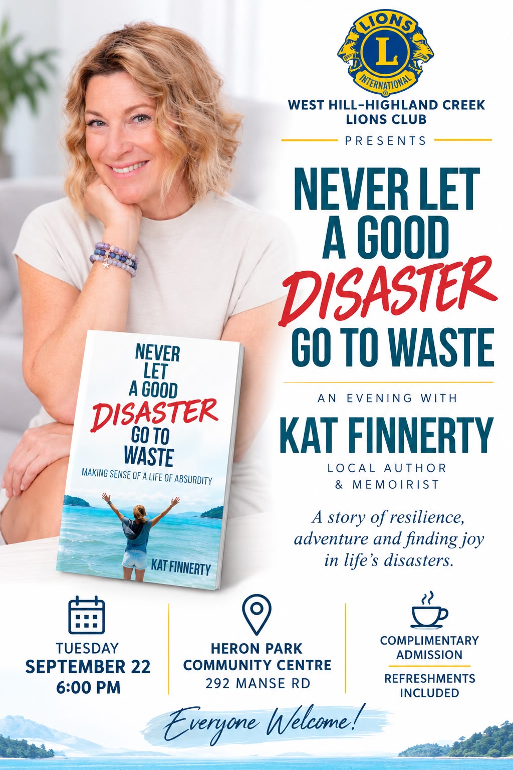 Kat Finnerty talk poster