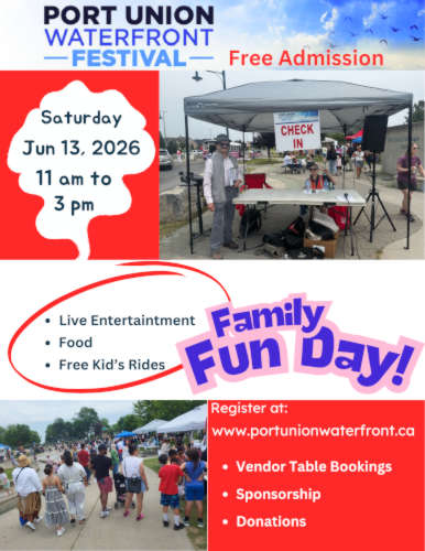 Port Union Waterfront Festival flyer